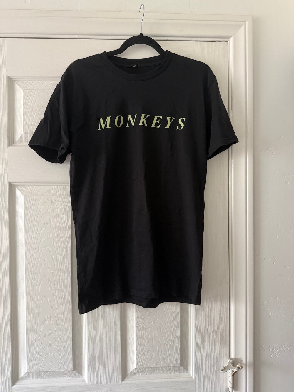 arctic monkeys plain black band‎ tee graphic shirt unisex size medium